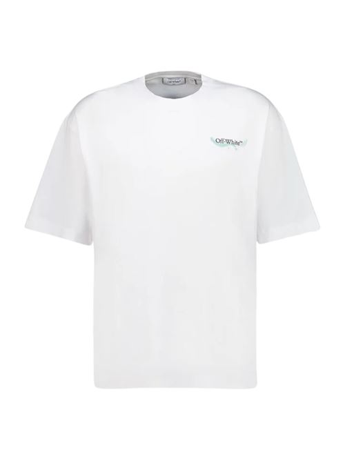 Moon Skate Graphic T-shirt OFF WHITE | 44MAA120S26J00E100